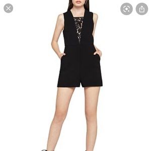 BCBGeneration lace insert romper